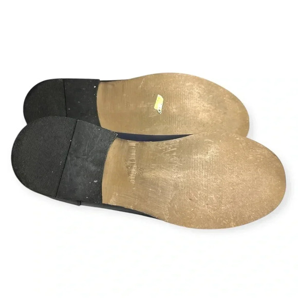 Girotti MEN`S BLUE PENNY LEATHER LOAFERS size 42 - Picture 7 of 8